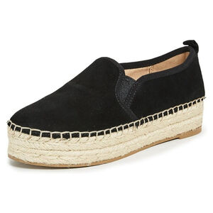 Sam Edelman Platform Espadrilles Suede Carrin shoes Size 6 Like New